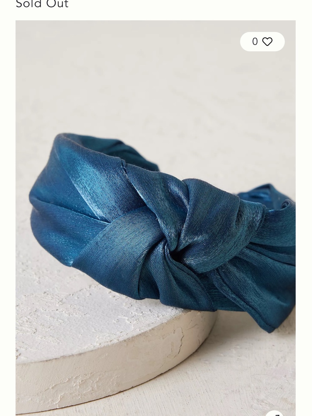 Shimmer Knot headband